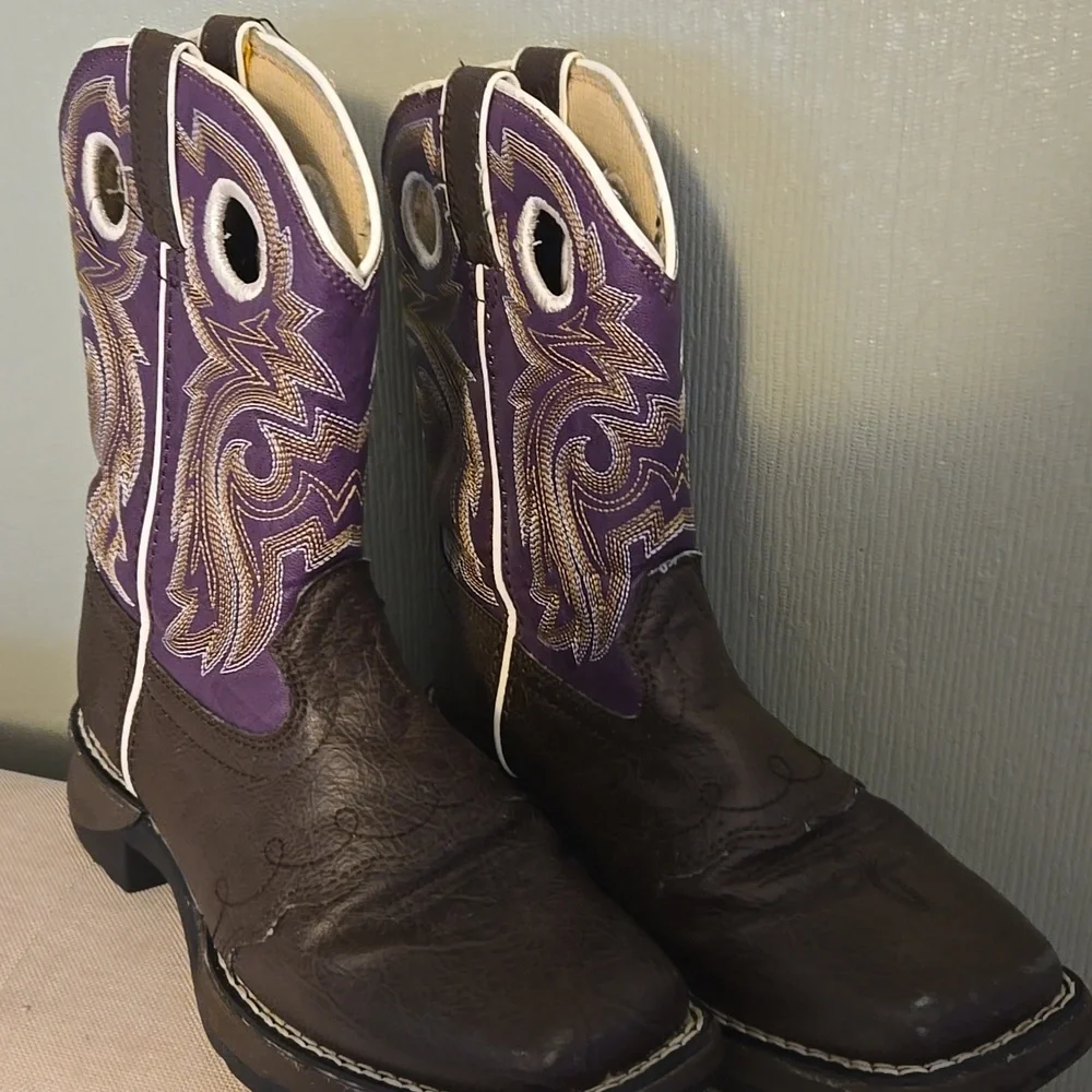 Durango Brown And Purple Slip On 8